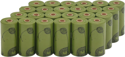 Dog Poop Bags 540 Count, Unscented Thick Waste Bags with Dispenser, 100% Leak-Proof Doggie Bag Refill Rolls